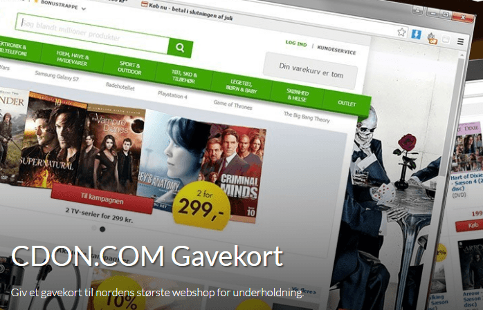 gavekort til cdon gamer